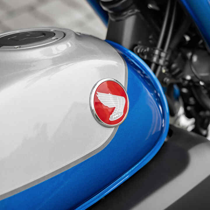 Honda Monkey close-up van brandstoftank
