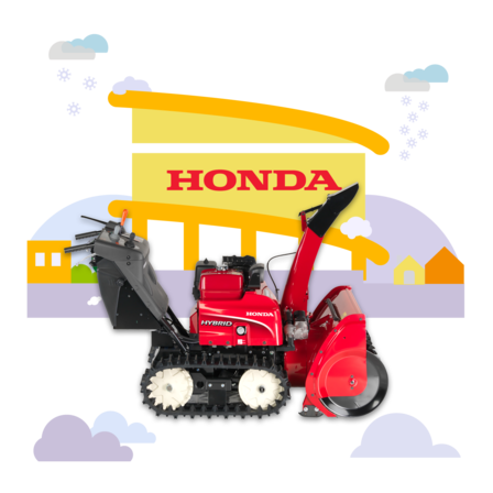 Sneeuwfrezen, dealerillustratie.